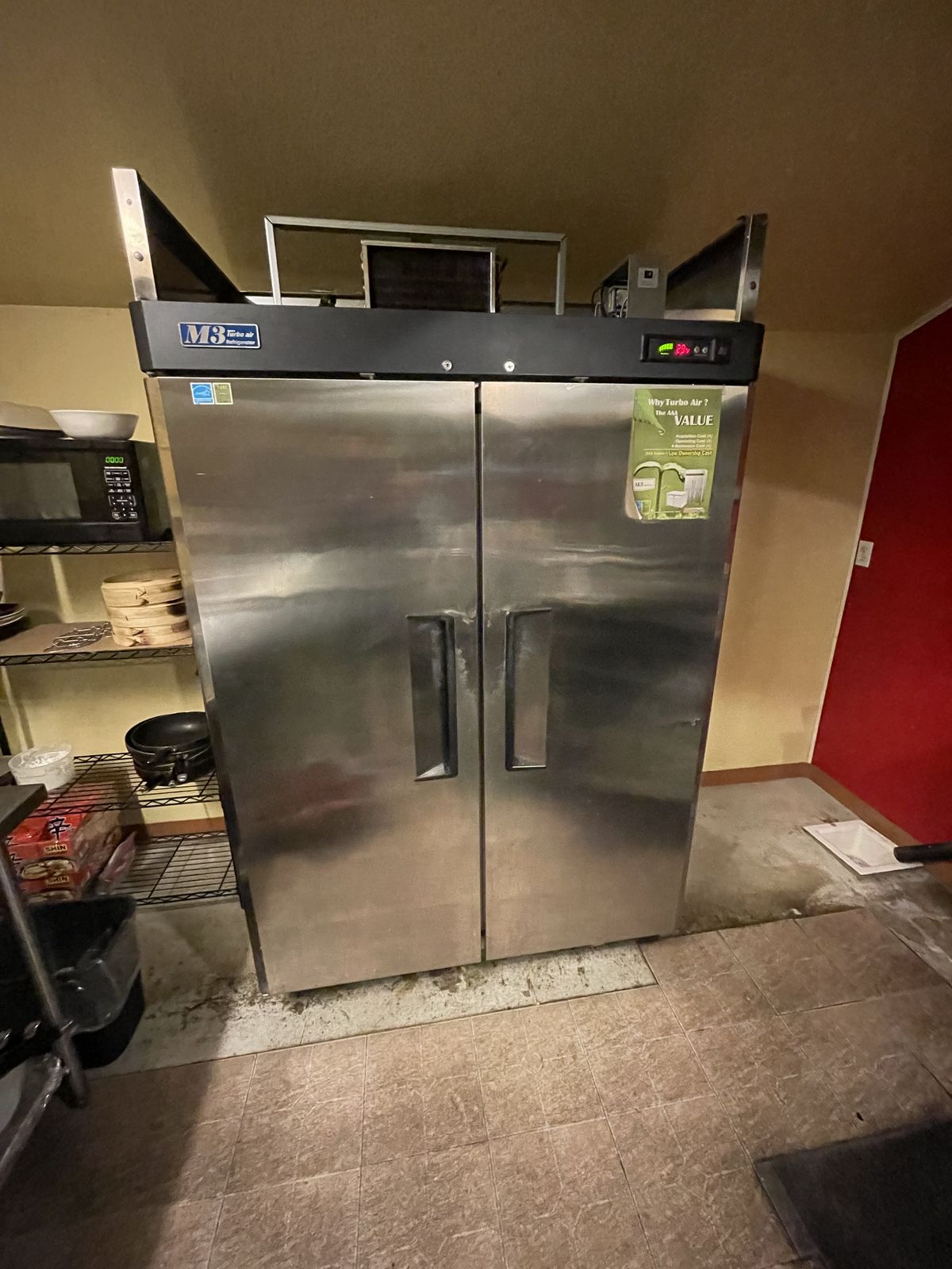 Commercial reach-in refrigerator — Bench Appliance Co., Boise ID